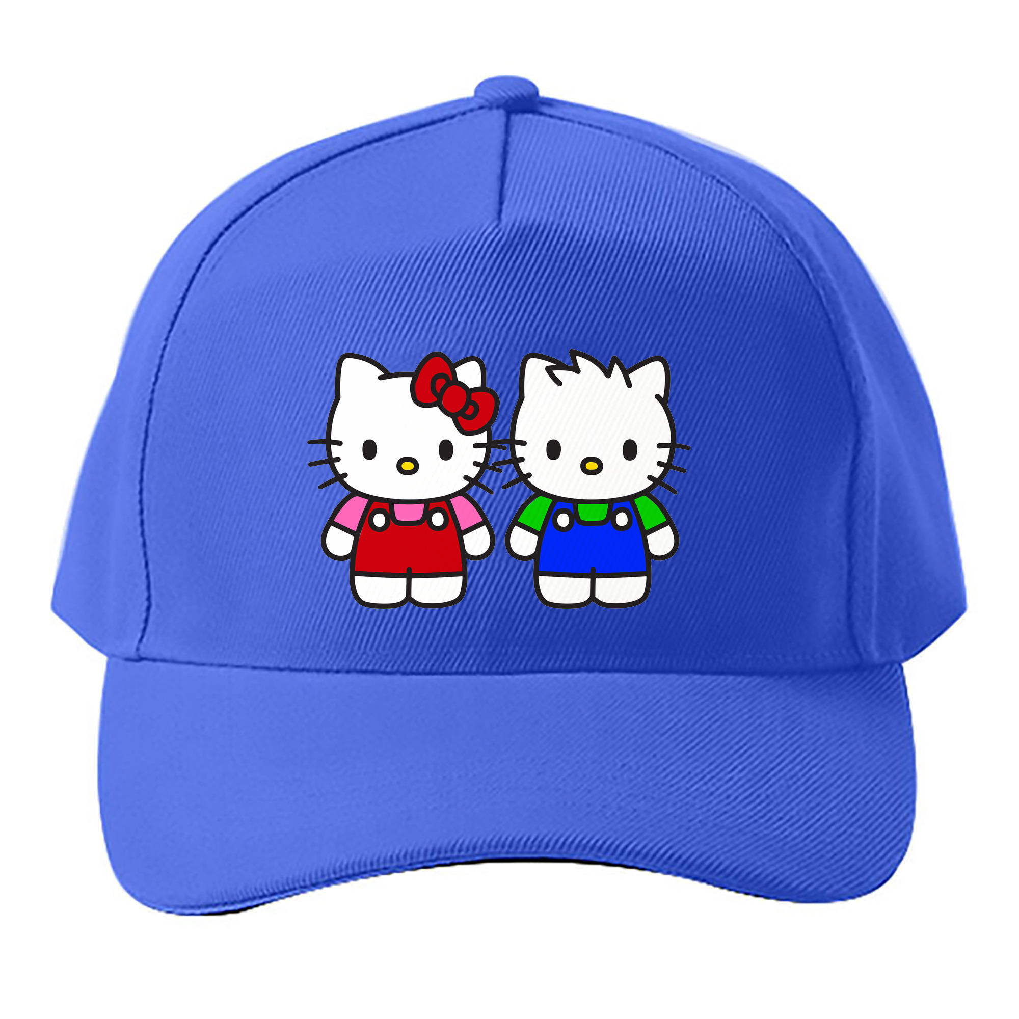 （画像用） Hello Kitty ハローキティ ベースボールキャップ 綿100％ 男女兼用 帽子 スポーツ